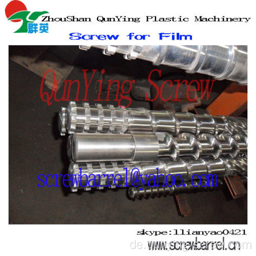 PE Flim Screw Barrel